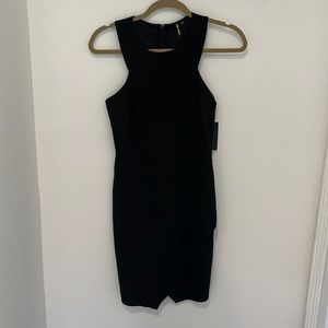 Black mini dress